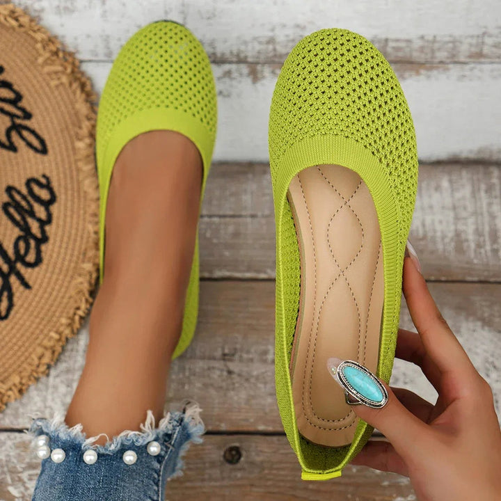 Ainsley | Women's Orthopaedic Walking Shoes, Anti-Slip Shoe | The Shrader Sisters | Green