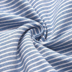 Alannah | Women's Striped Midi Dress with Button Details, Relaxed Midi Dress | The Shrader Sisters