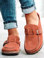 Amberly | Women's Comfort Clogs, Relaxed Summer Outfit for Holidays and Everyday Wear, Relaxed Summer Outfit for Holidays and Everyday Wear - Terracotta