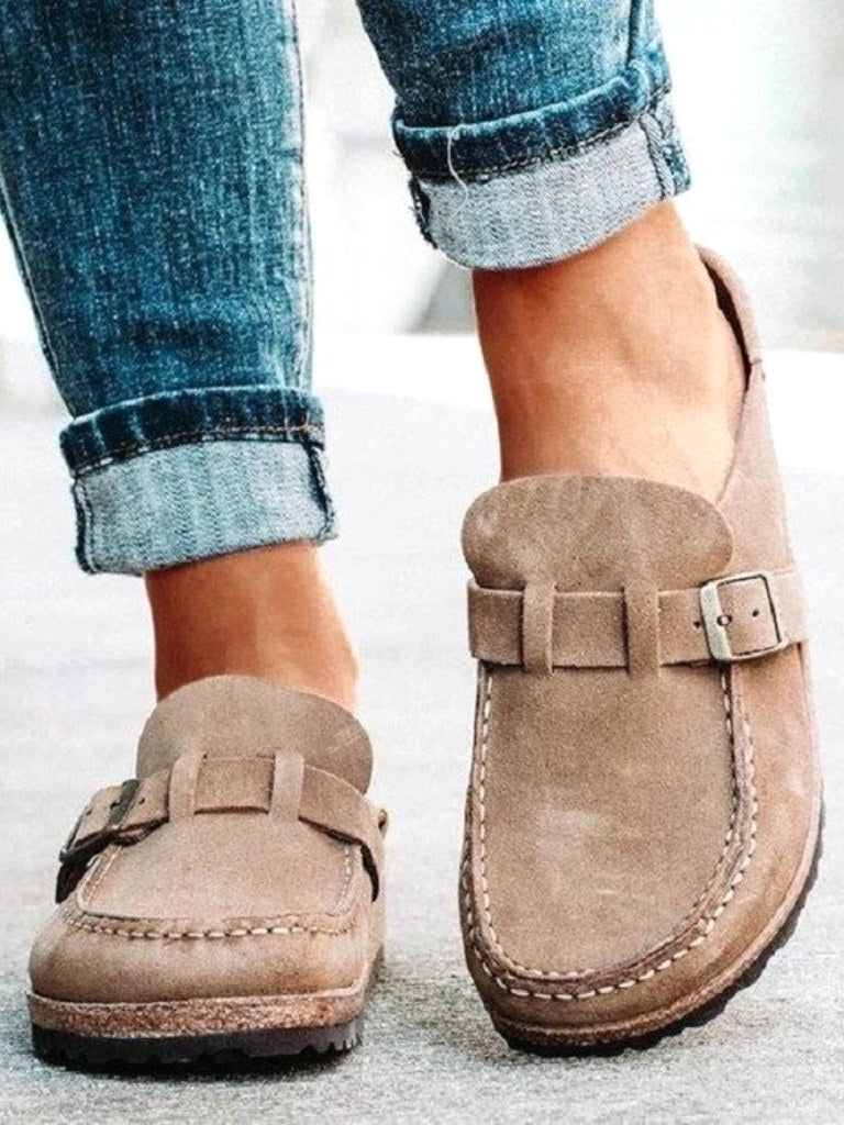Amberly | Women's Comfort Clogs, Relaxed Summer Outfit for Holidays and Everyday Wear, Relaxed Summer Outfit for Holidays and Everyday Wear - Beige