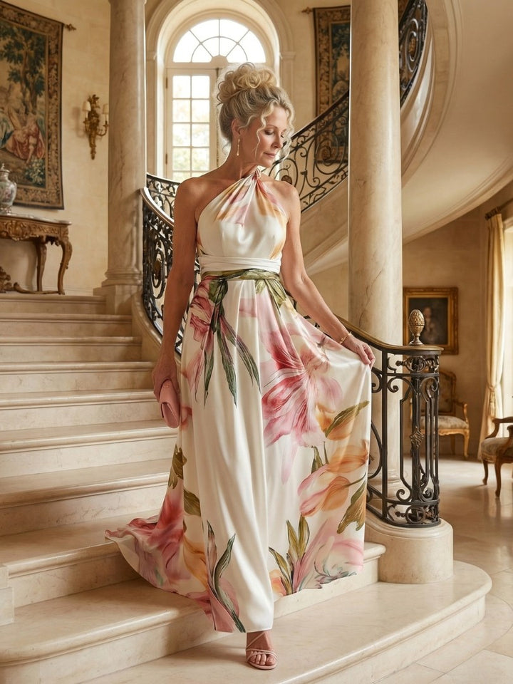 Amiel | Women's Sleeveless Floral Maxi Dress - image 11