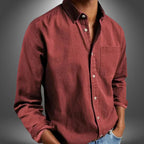 Angus | Men's Breathable Shirt, Regular Fit Everyday Shirt | The Shrader Sisters