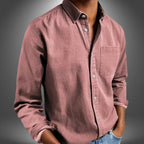 Angus | Men's Breathable Shirt, Regular Fit Everyday Shirt | The Shrader Sisters