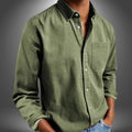 Angus | Men's Breathable Shirt, Regular Fit Everyday Shirt | The Shrader Sisters