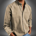 Angus | Men's Breathable Shirt, Regular Fit Everyday Shirt | The Shrader Sisters