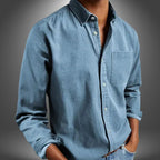 Angus | Men's Breathable Shirt, Regular Fit Everyday Shirt | The Shrader Sisters