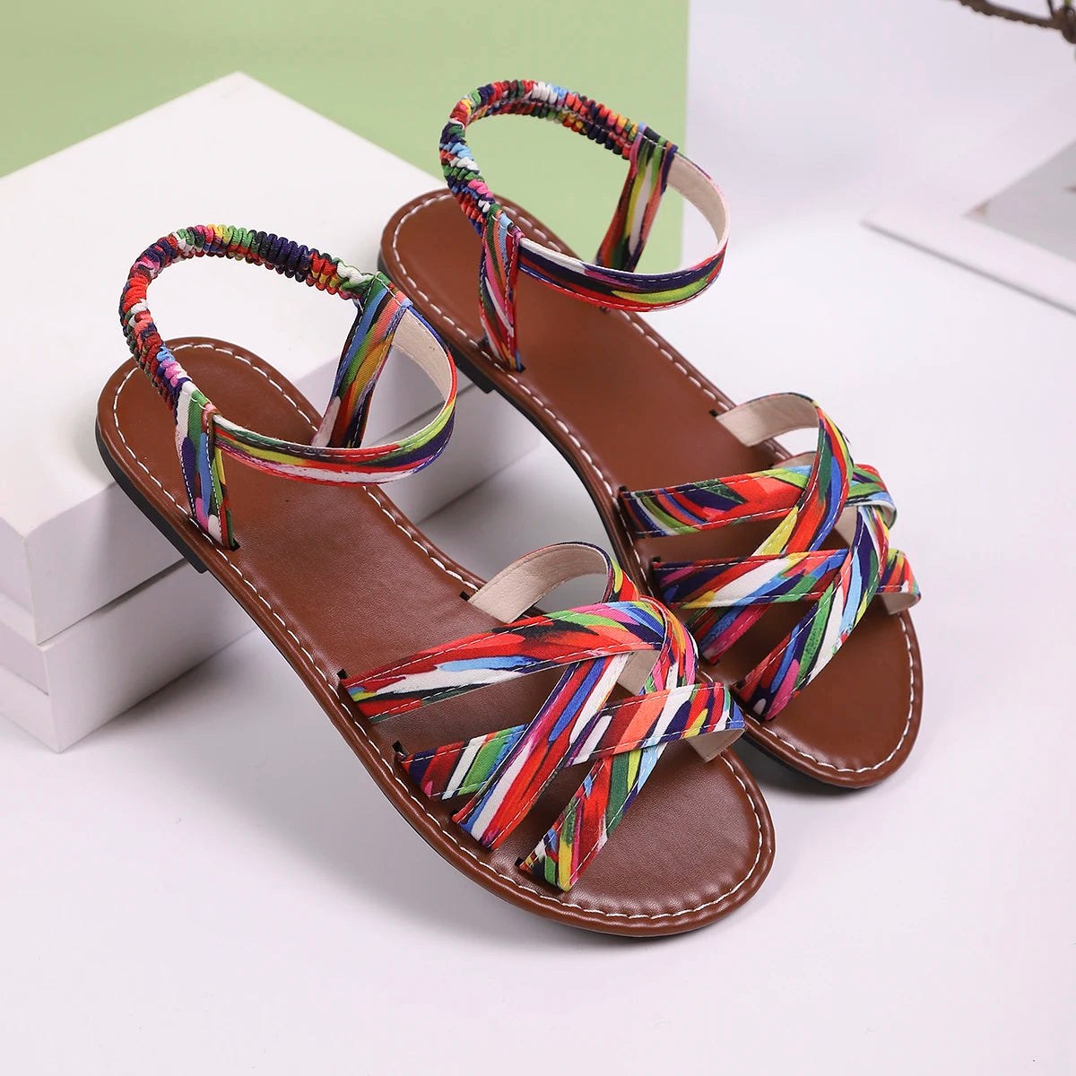 April | Women's Handmade Lightweight Sandals, Summer Everyday Sandals | The Shrader Sisters