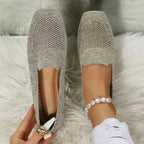 Ashlyn | Women's Lightweight Orthopedic Slip-On Shoes, Comfortable Walking Shoes | The Shrader Sisters | Beige