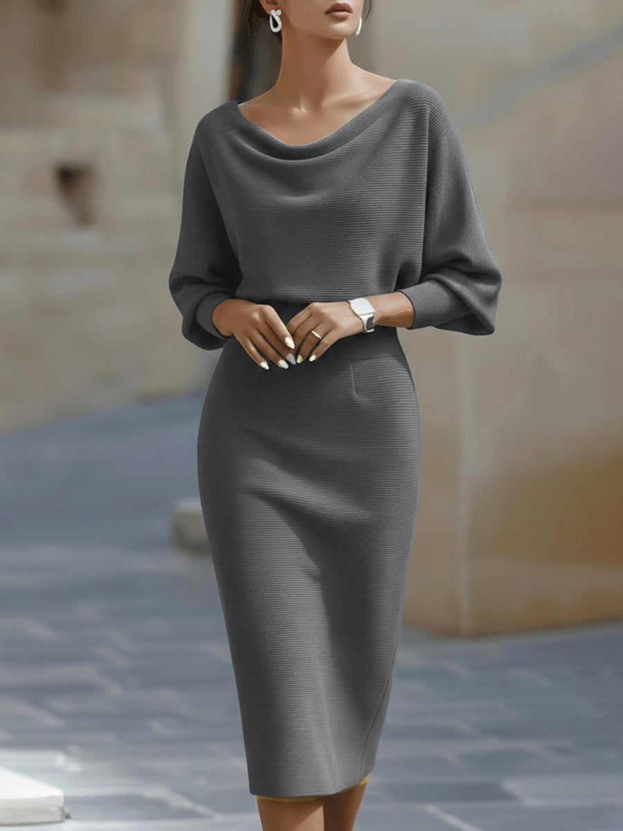 Avery | Women's Luxurious Midi Dress, Flowy Summer Occasionwear for Holidays and Special Events, Flowy Summer Occasionwear for Holidays and Special Events - image 10