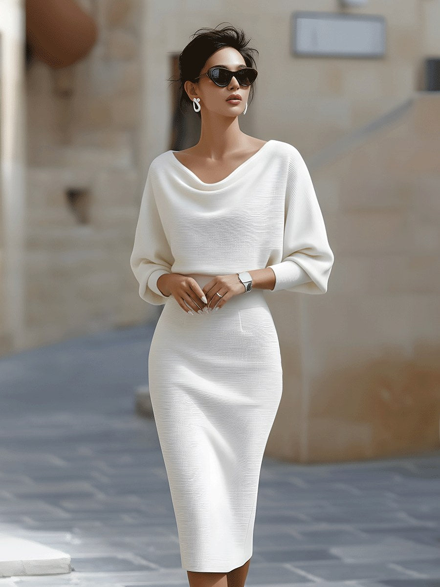 Avery | Women's Luxurious Midi Dress, Flowy Summer Occasionwear for Holidays and Special Events, Flowy Summer Occasionwear for Holidays and Special Events - image 14