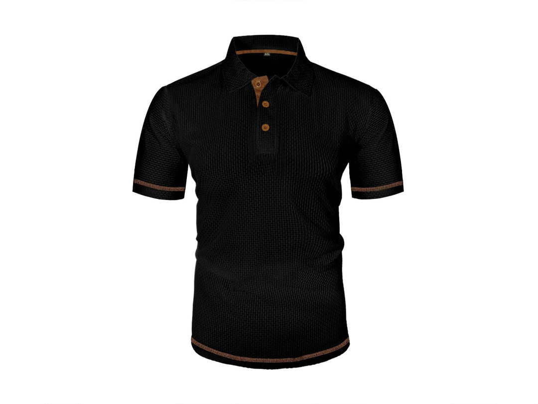 Baxter | Men's Breathable Modern Polo Shirt, Lightweight Smart-Casual Top | The Shrader Sisters