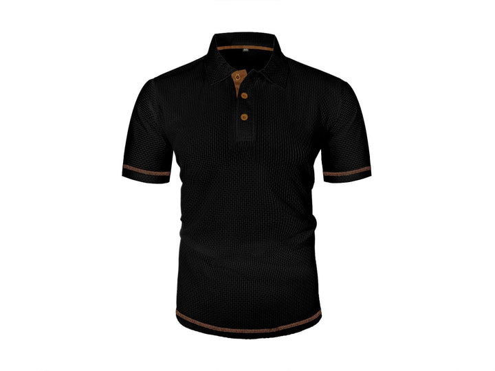 Baxter | Men's Breathable Modern Polo Shirt, Lightweight Smart-Casual Top | The Shrader Sisters