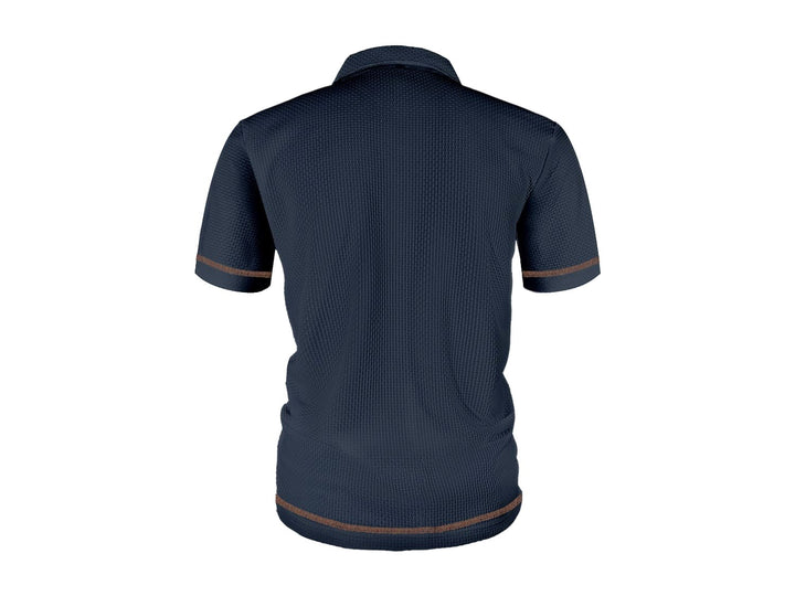 Baxter | Men's Breathable Modern Polo Shirt, Lightweight Smart-Casual Top | The Shrader Sisters