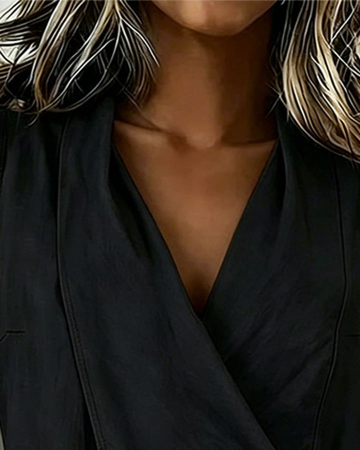 Riley | Crossover Linen Cotton Tank