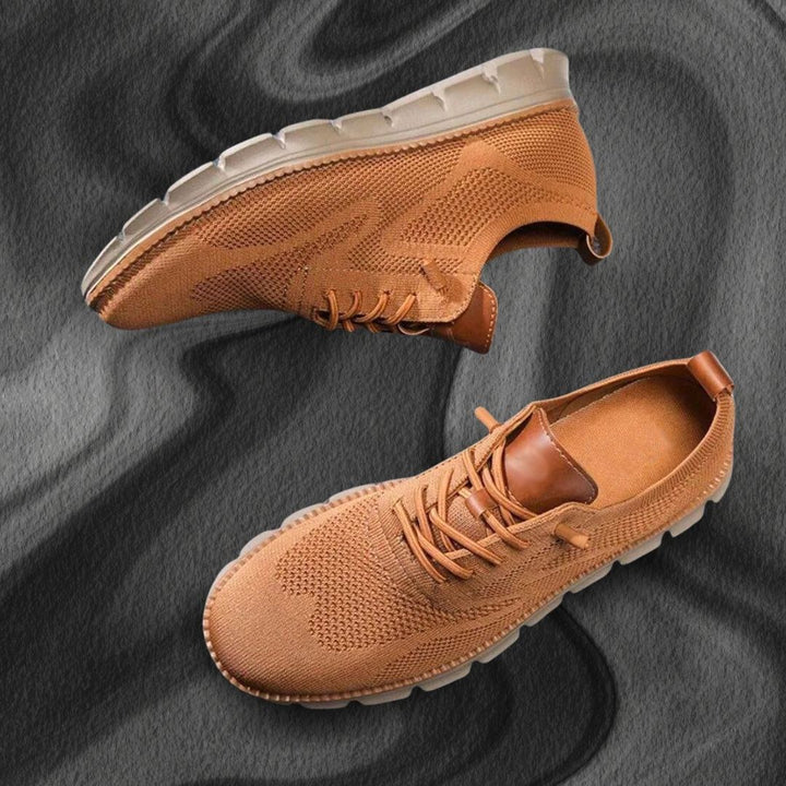 Beau | Men's Orthopedic Walking Shoes, Wide Toe Box Support Shoes | The Shrader Sisters