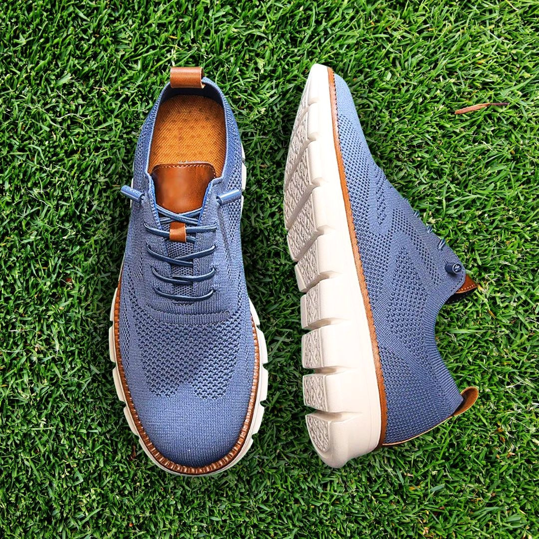 Beau | Men's Orthopedic Walking Shoes, Wide Toe Box Support Shoes | The Shrader Sisters