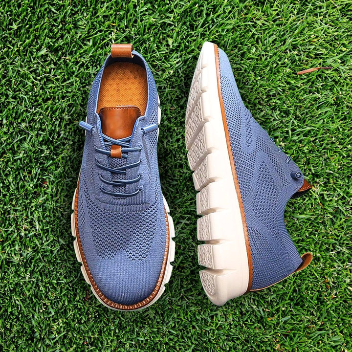 Beau | Men's Orthopedic Walking Shoes, Wide Toe Box Support Shoes | The Shrader Sisters