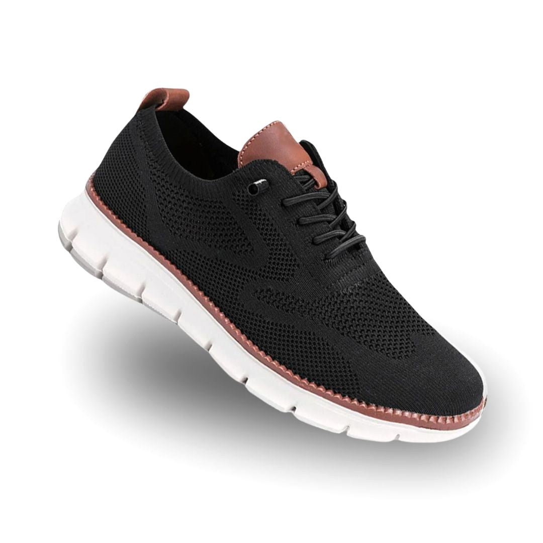 Beau | Men's Orthopedic Walking Shoes, Wide Toe Box Support Shoes | The Shrader Sisters