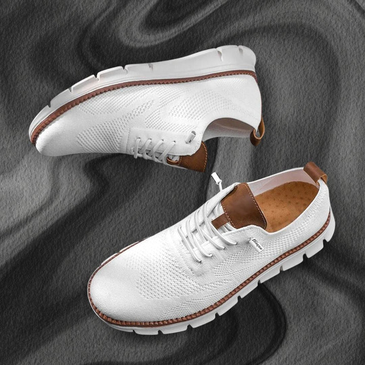 Beau | Men's Orthopedic Walking Shoes, Wide Toe Box Support Shoes | The Shrader Sisters