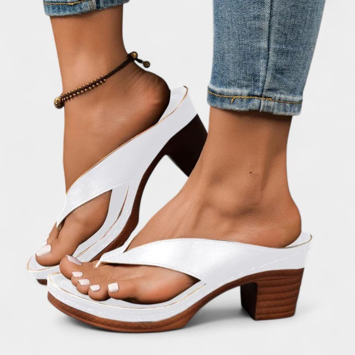 Billie | Women's Orthopaedic Heeled Shoes, Supportive Heel Shoes | The Shrader Sisters