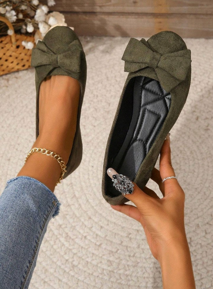 Bridie | Women's Orthopaedic Walking Shoes, Comfort Everyday Shoes | The Shrader Sisters | Dark green