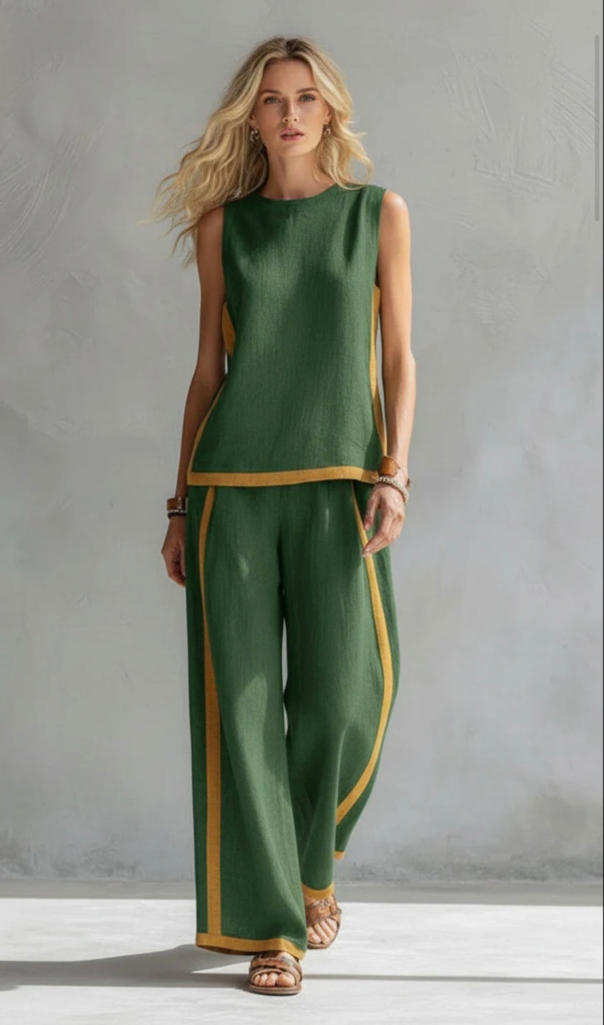 Brielle | Women's Modern Graphic Two-Piece Set, Coordinated Summer Outfit for Holidays and Casual Wear, Coordinated Summer Outfit for Holidays and Casual Wear - image 7