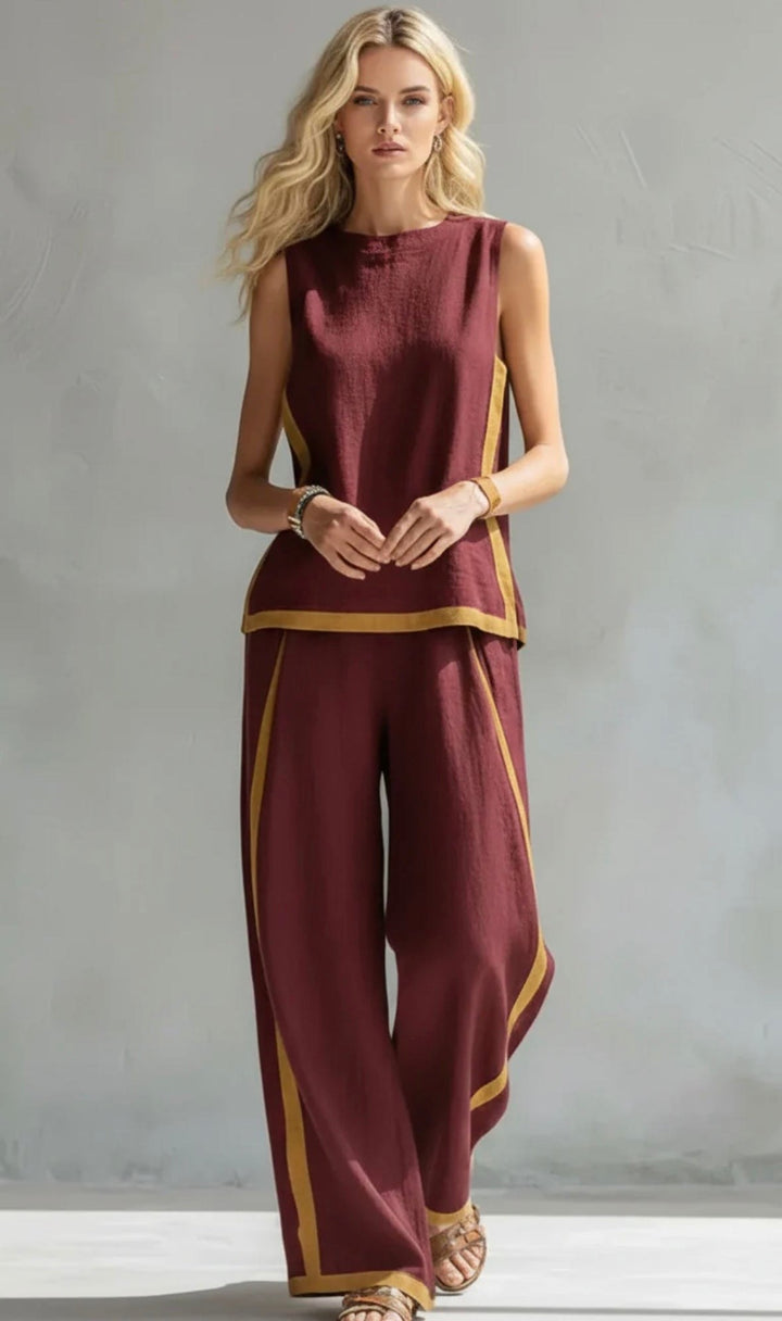 Brielle | Women's Modern Graphic Two-Piece Set - image 8