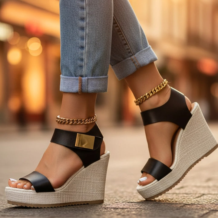 Brielle | Women's Orthopedic Platform Sandals - image 3