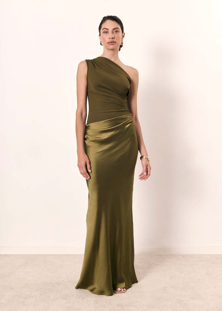 Brooklyn | Women's Elegant Maxi Dress - Sky Blue