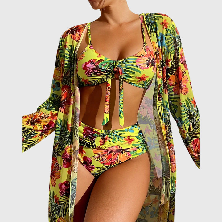 Avery | Colorblock Bikini Set