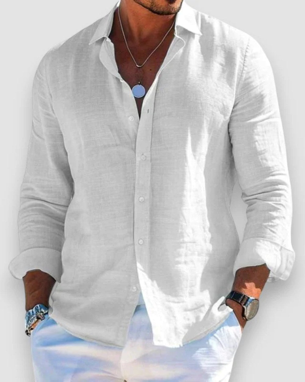 Callum | Men's Lightweight Shirt, Soft-Touch Summer Shirt | The Shrader Sisters