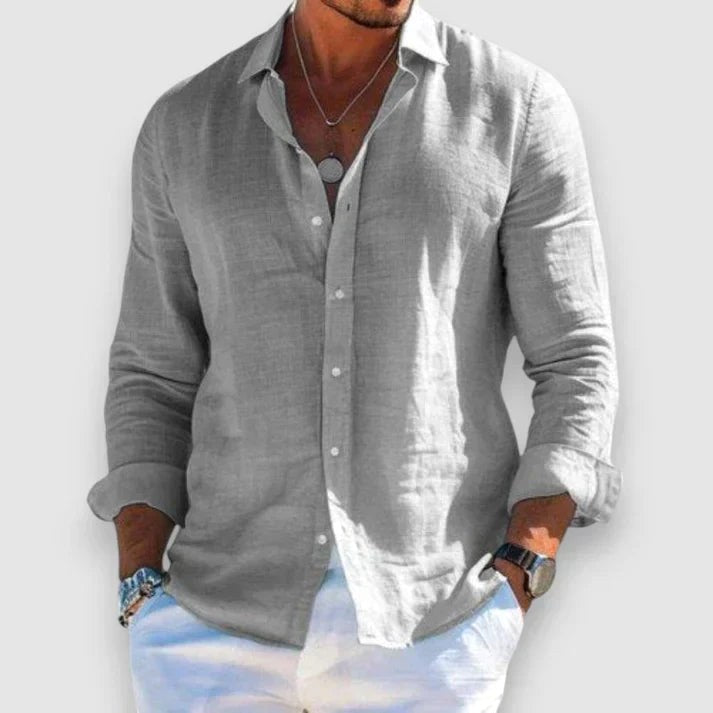 Callum | Men's Lightweight Shirt, Soft-Touch Summer Shirt | The Shrader Sisters