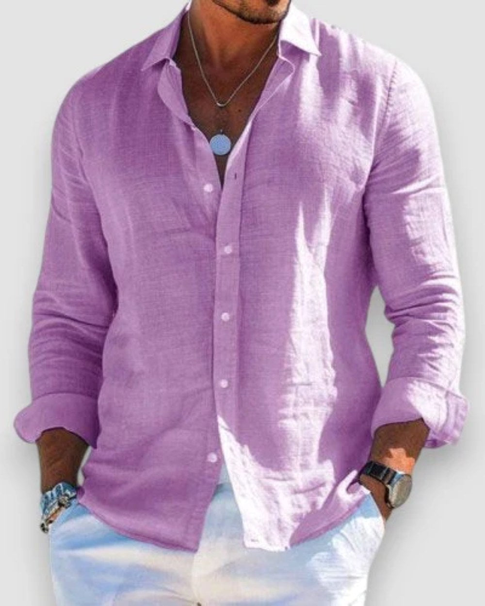 Callum | Men's Lightweight Shirt, Soft-Touch Summer Shirt | The Shrader Sisters
