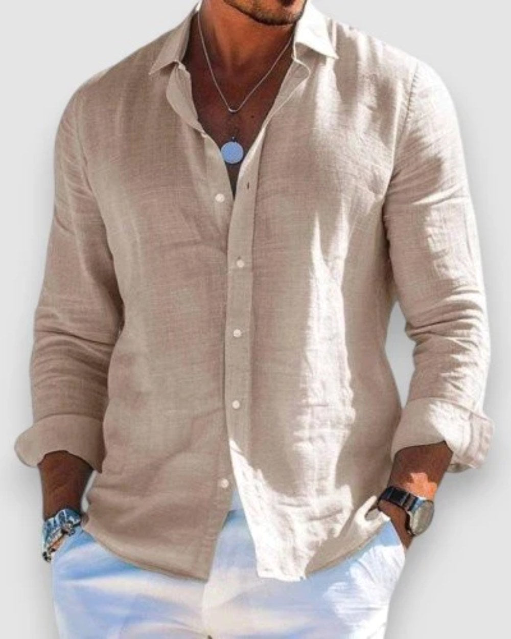 Callum | Men's Lightweight Shirt, Soft-Touch Summer Shirt | The Shrader Sisters