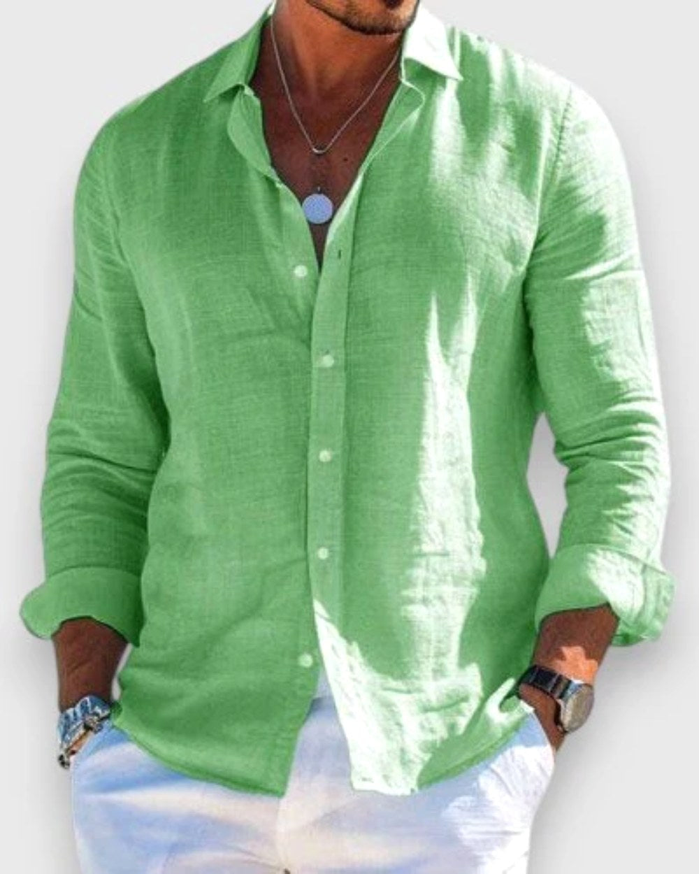 Callum | Men's Lightweight Shirt, Soft-Touch Summer Shirt | The Shrader Sisters