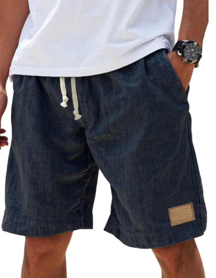 Campbell | Men's Relaxed Cotton Shorts, Lightweight Summer Shorts | The Shrader Sisters