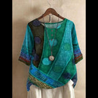 Charlotte | Women's Colourful Boho Blouse, Lightweight Summer Top for Holidays and Casual Wear - image 2
