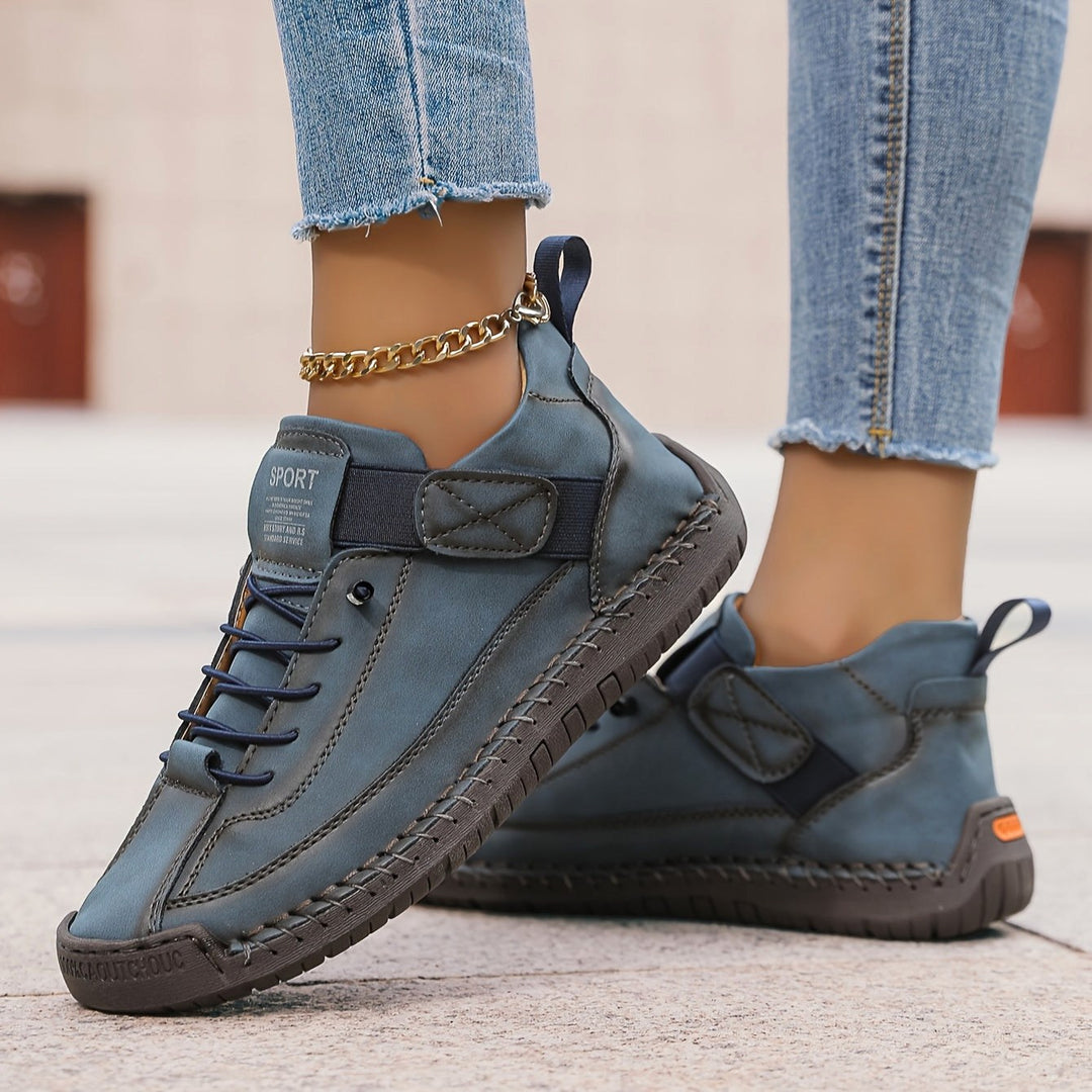 Charlotte | Women's Orthopedic Comfort Sneakers - Navy Blue