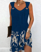 Chloe | Women's Printed Bohemian Dress, Strappy Summer Dress | The Shrader Sisters