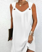 Chloe | Women's Printed Bohemian Dress, Strappy Summer Dress | The Shrader Sisters