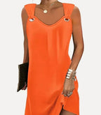 Chloe | Women's Printed Bohemian Dress, Strappy Summer Dress | The Shrader Sisters