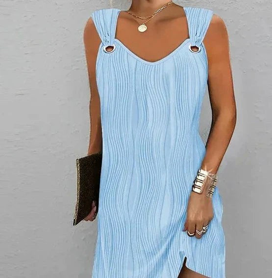 Chloe | Women's Printed Bohemian Dress, Strappy Summer Dress | The Shrader Sisters