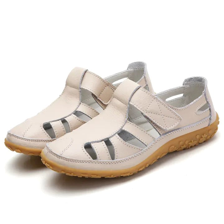 Clancy | Women's Orthopaedic Slip-On Sandals, Anti-Slip Everyday Sandals | The Shrader Sisters