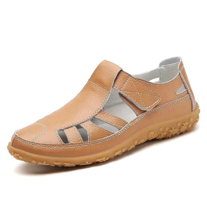 Clancy | Women's Orthopaedic Slip-On Sandals, Anti-Slip Everyday Sandals | The Shrader Sisters