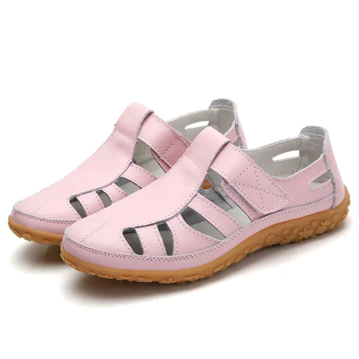 Clancy | Women's Orthopaedic Slip-On Sandals, Anti-Slip Everyday Sandals | The Shrader Sisters