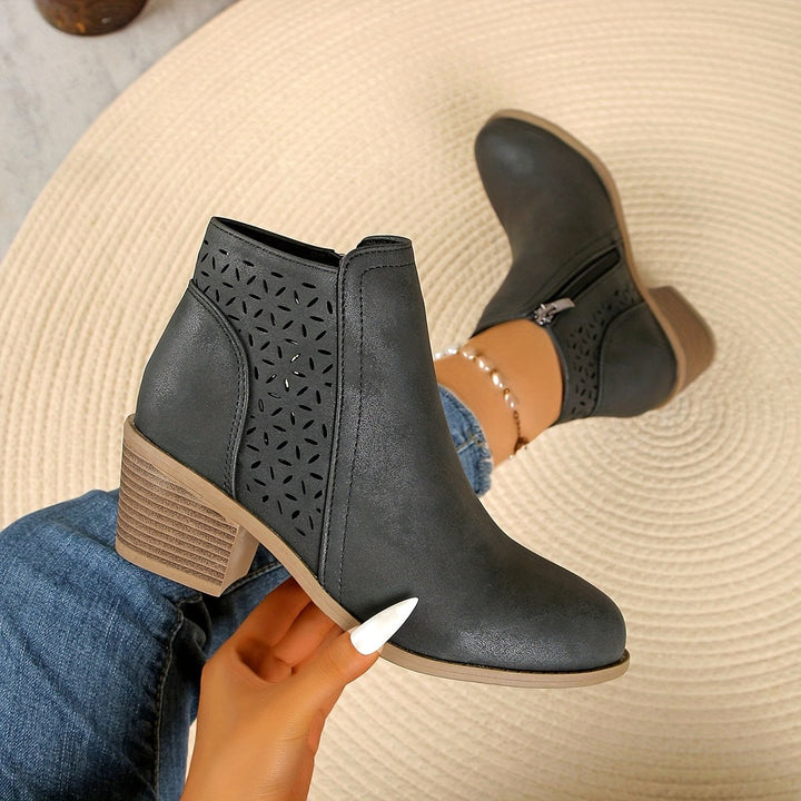 Dakota | Women's Comfortable Ankle Boots - Black