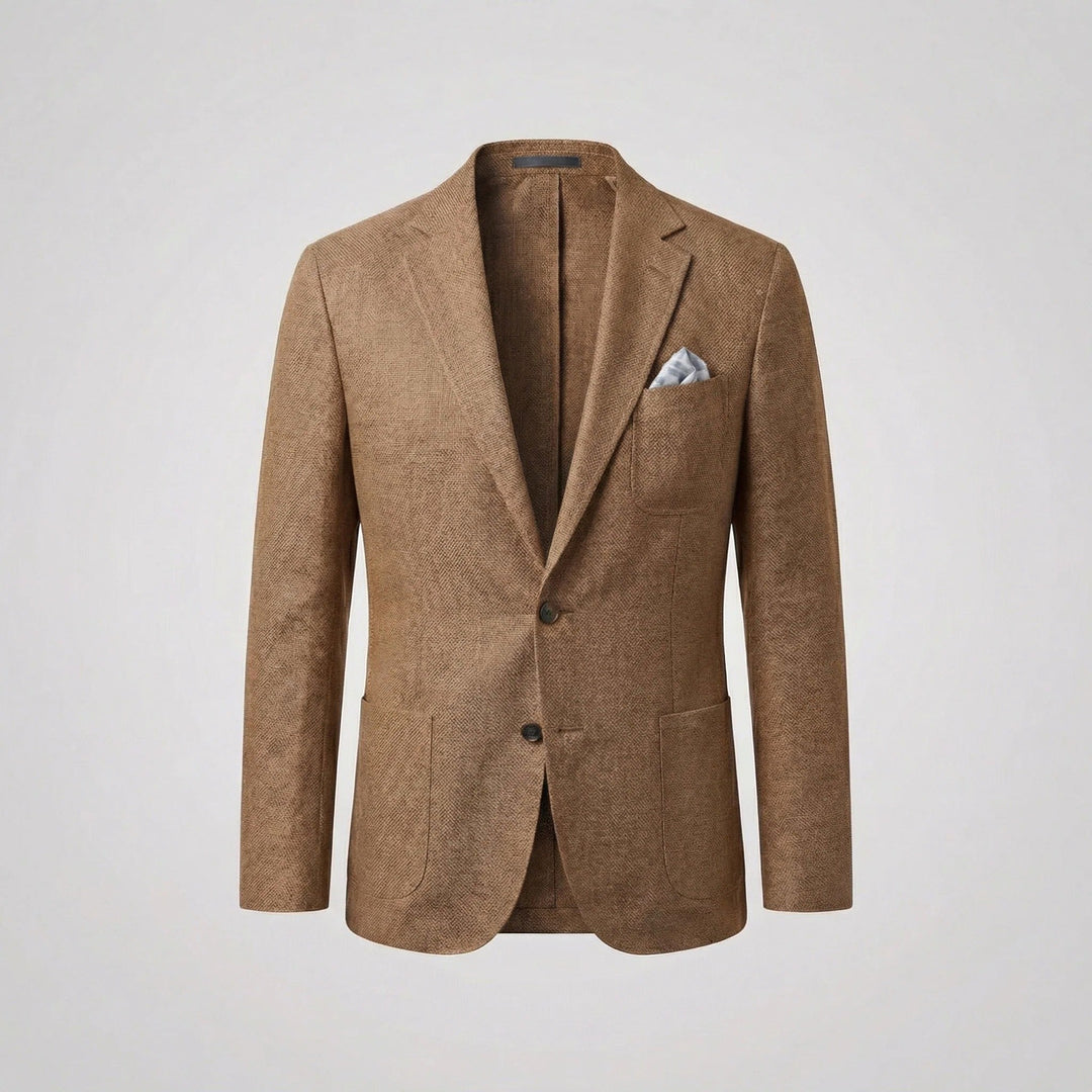 Darcy | Men's Linen Blazer, Lightweight Unstructured Jacket | The Shrader Sisters
