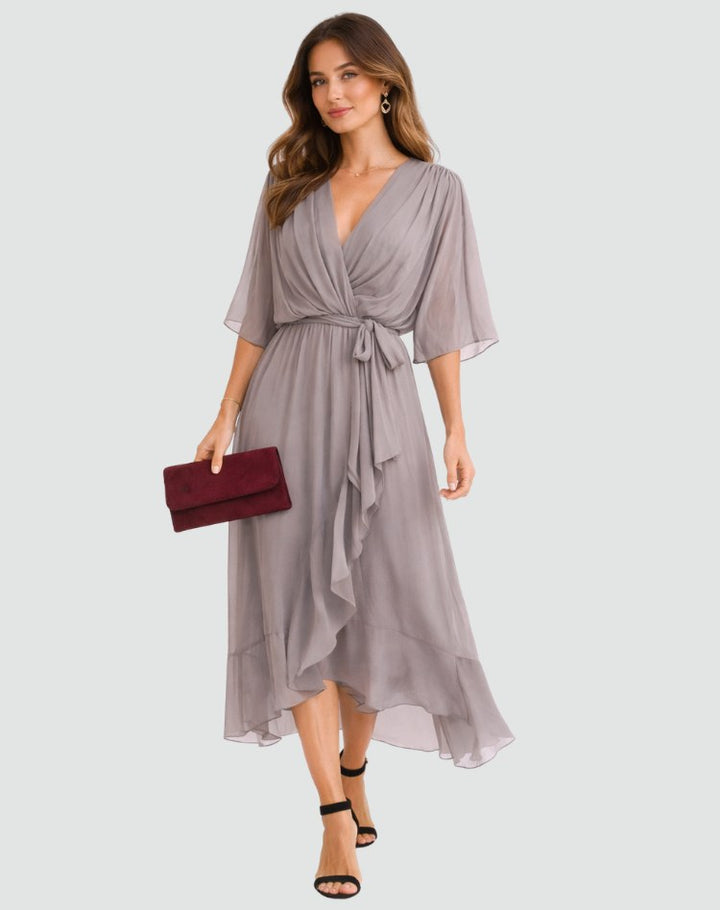 Delaney | Women's Wrap Maxi Dress - image 6