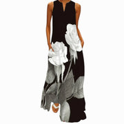 Delilah | Women's Open Neckline Maxi Dress