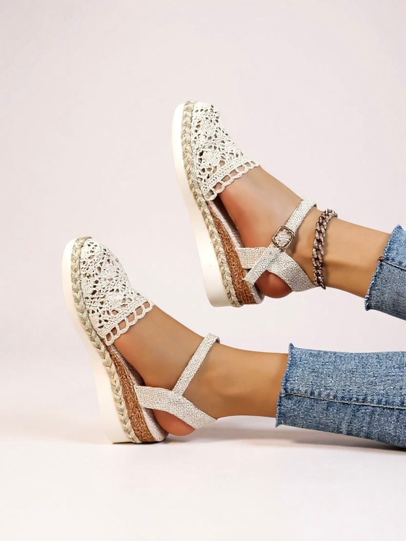 Delilah | Women's Orthopedic Closed Toe Espadrille Sandals - image 4